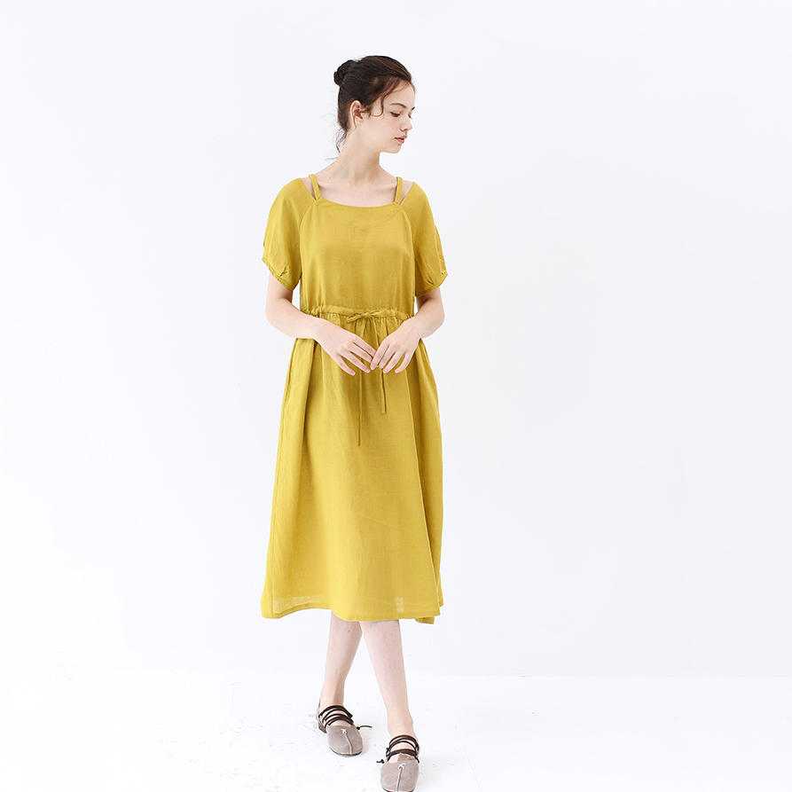 OEM New Arrive Girls Printed Dress Wholesale